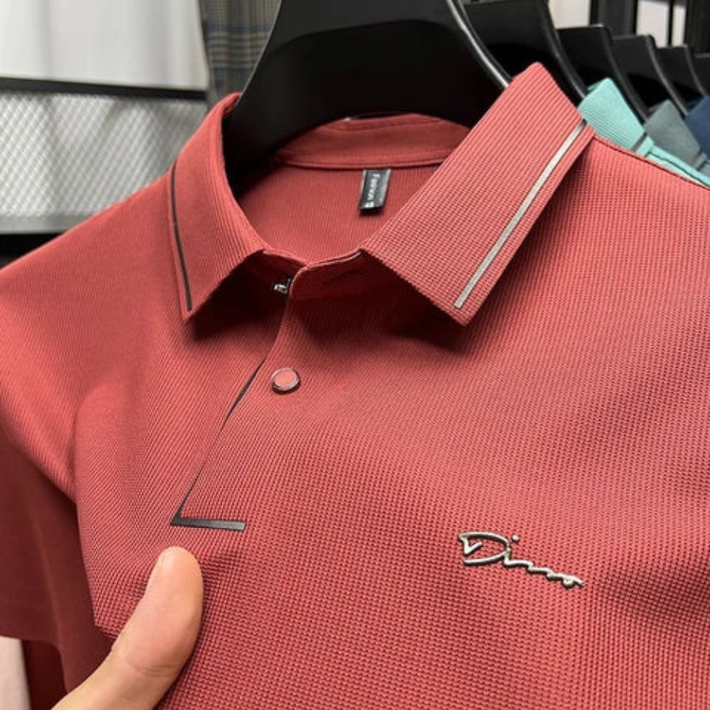 Men's Short-Sleeve Polo Shirt for Everyday Comfort