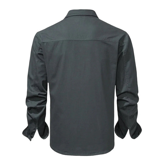 Pocket Long Sleeve Shirt for Men