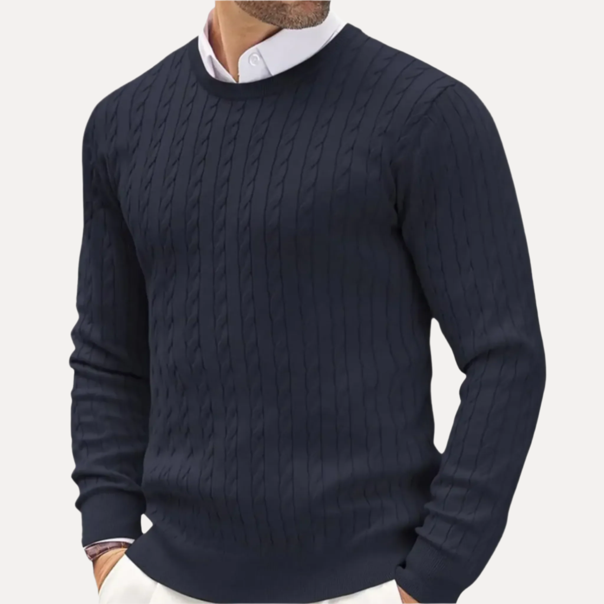 Armoire Men's Wool Knit Sweater