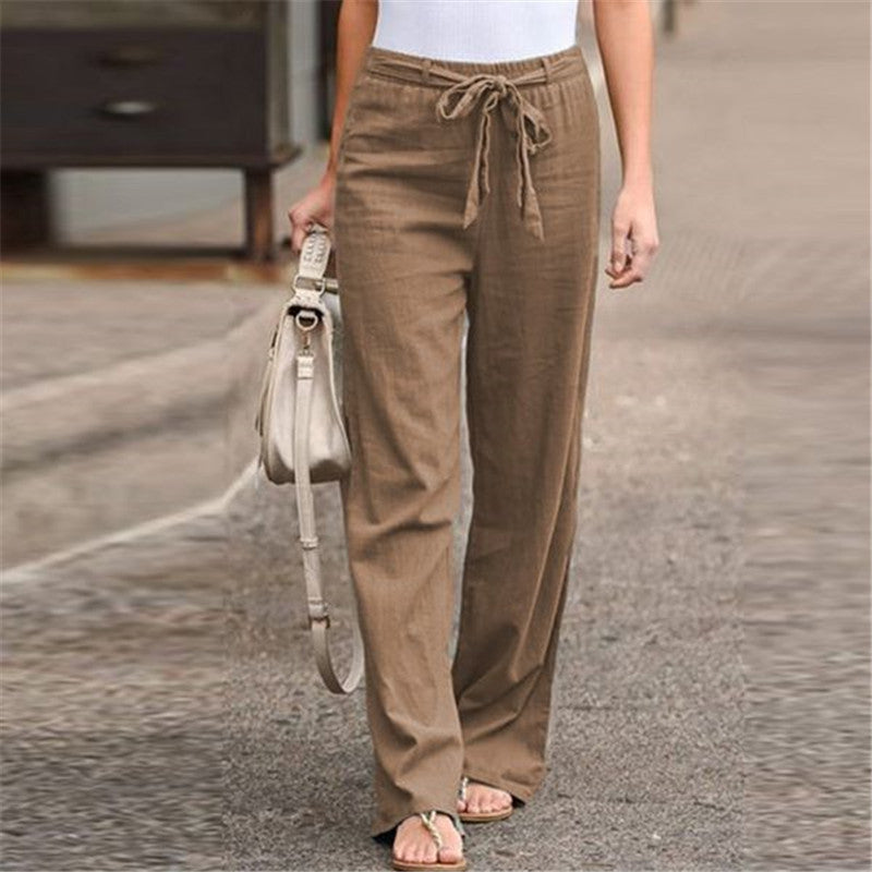 Women's Casual Comfortable Linen Pants