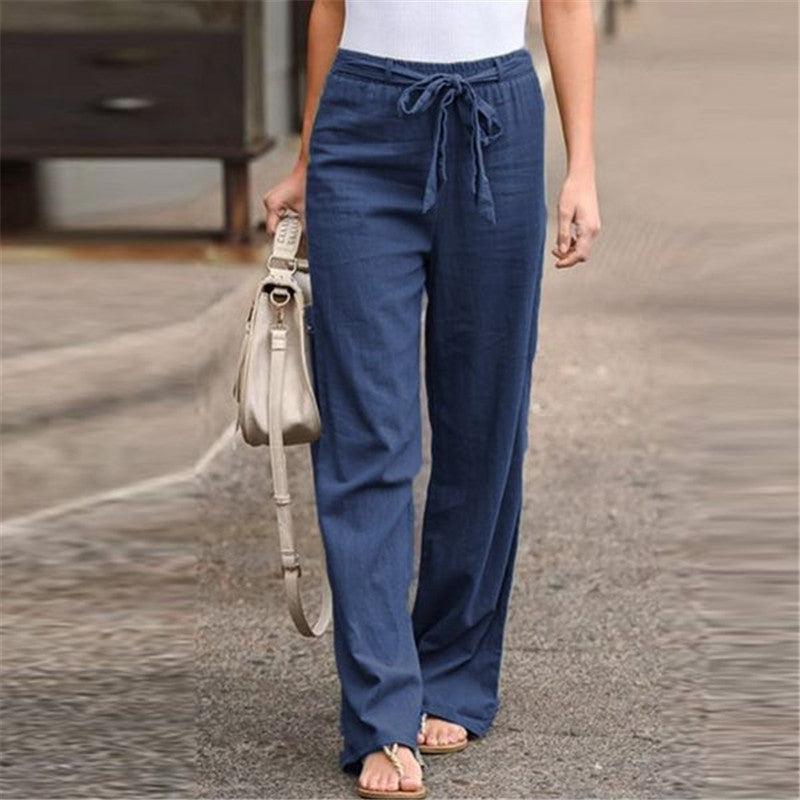 Women's Casual Comfortable Linen Pants