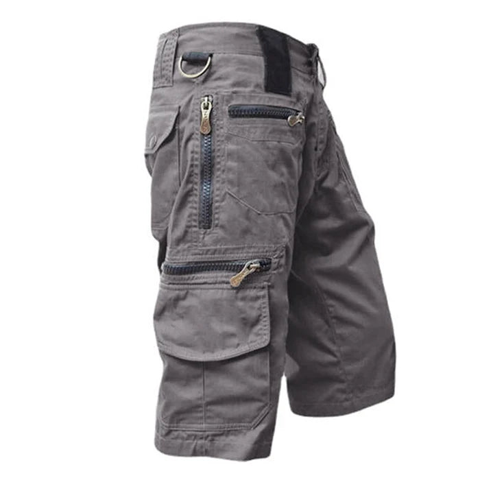 Men's Casual Loose Straight Cargo Shorts