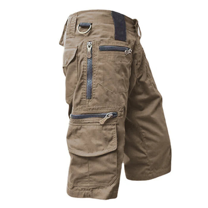 Men's Casual Loose Straight Cargo Shorts