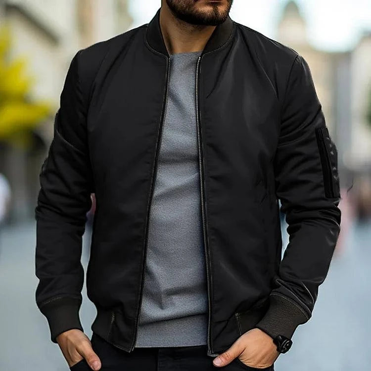 Men's Trendy Bomber Jacket - Armoire Melbourne
