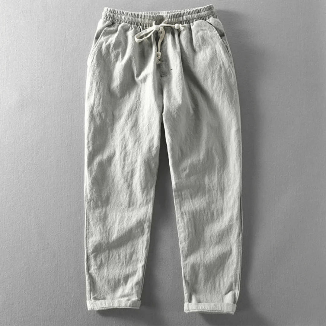 Men's Lightweight Linen Trousers