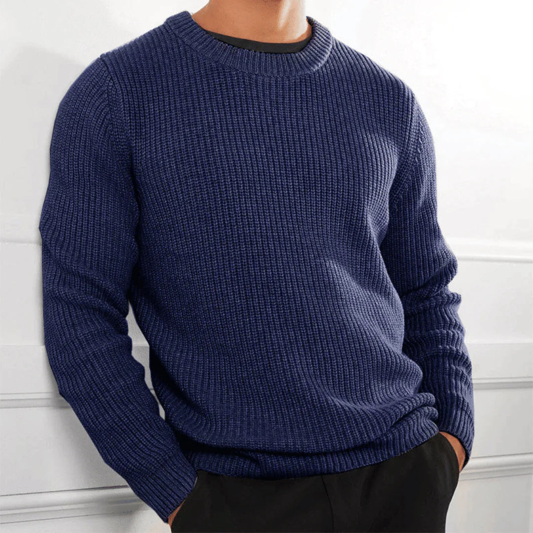 Men's Stylish Cotton Crewneck Sweater