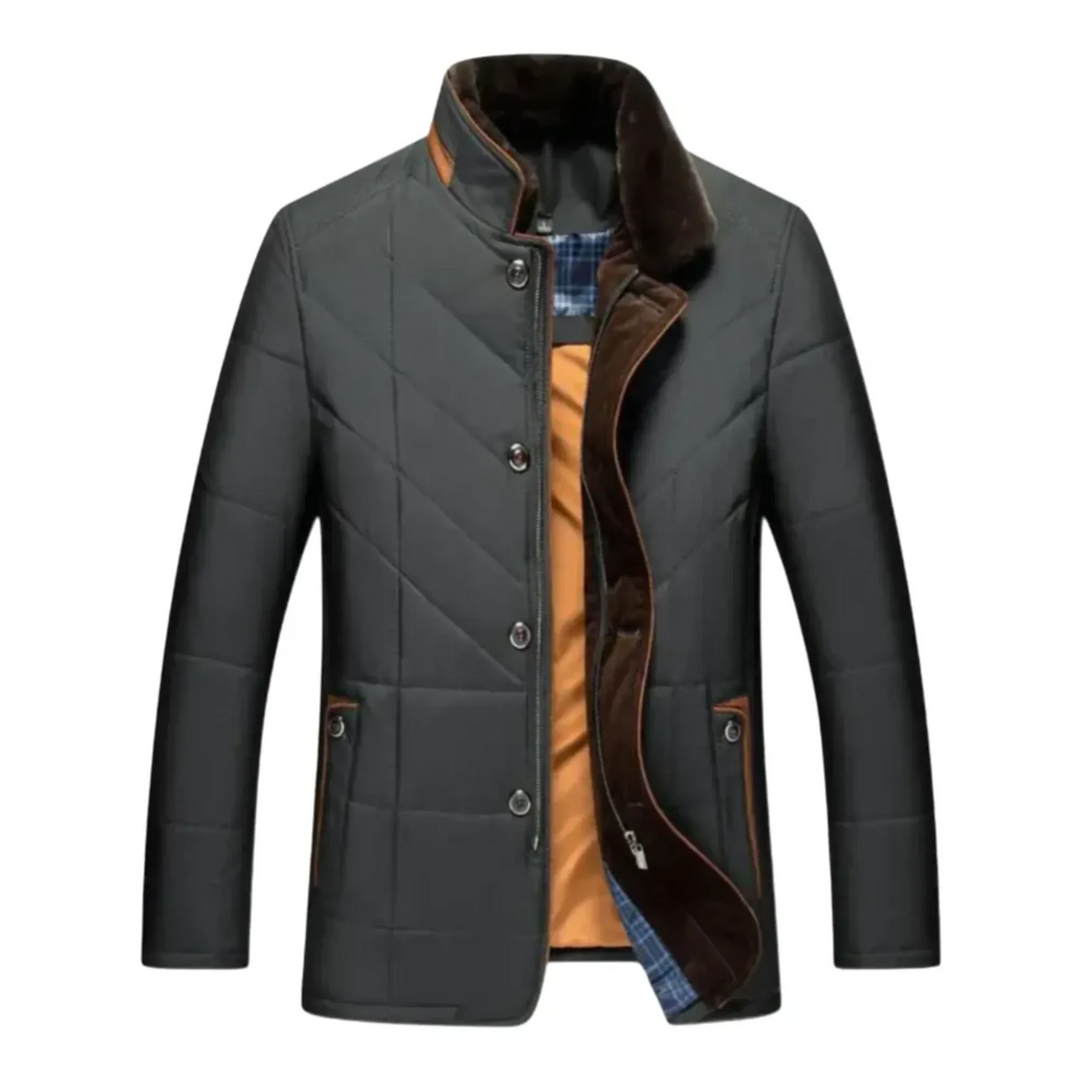 Men's Tailored Quilted Puffer Jacket