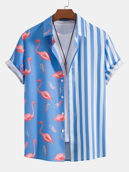 Men's Printed Short Sleeve Shirt