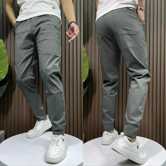 Flexible Cargo Trousers for Men