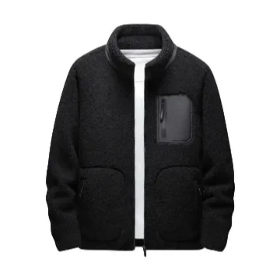 Men's Fleece Jacket with Pockets