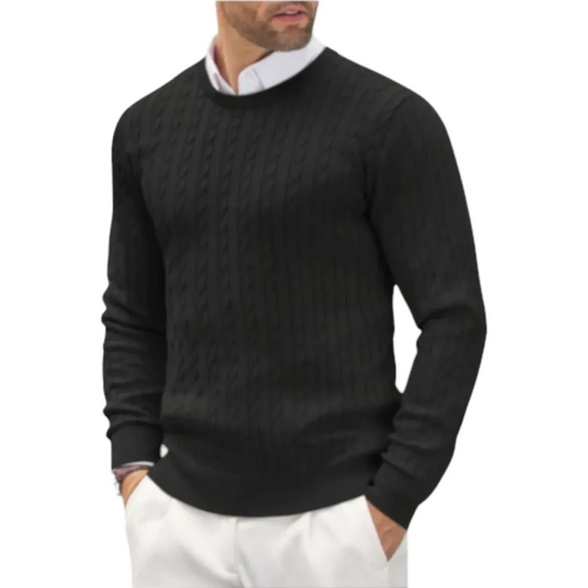 Men's Classic Cable Knit Sweater