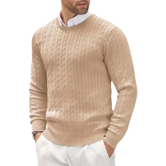 Men's Classic Cable Knit Sweater