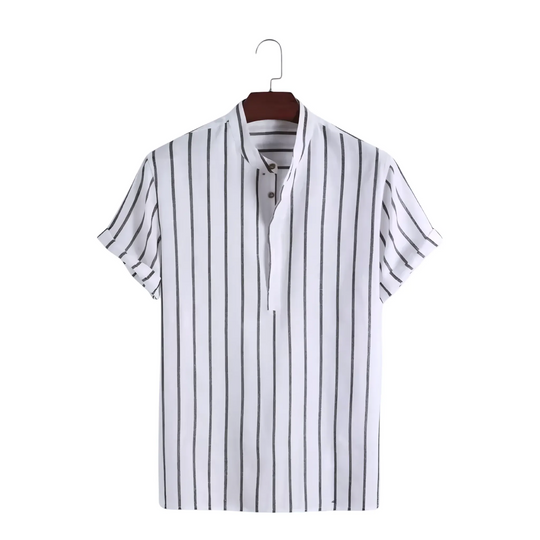 Men's Sailor Short Sleeve Striped Polo