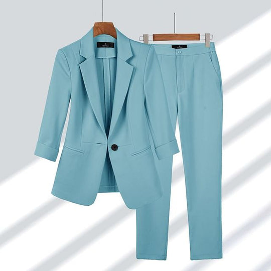 Chic Blazer & Pants Set for Women