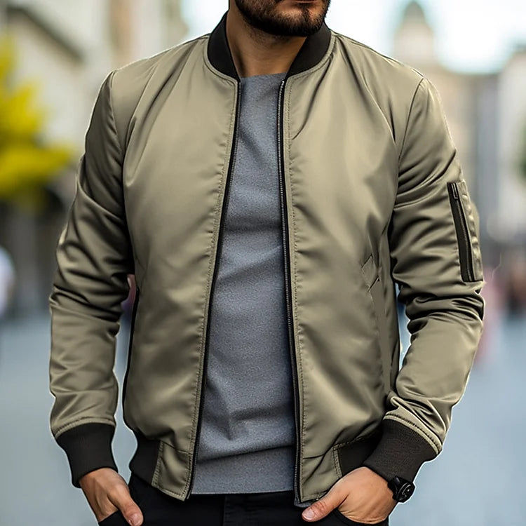 Men's Trendy Bomber Jacket