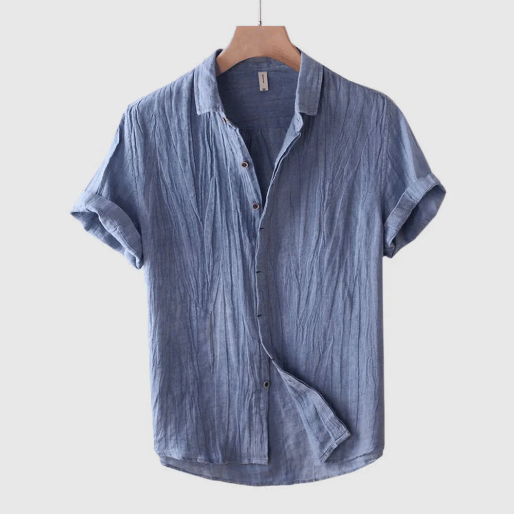 Men's Breathable Linen Shirt