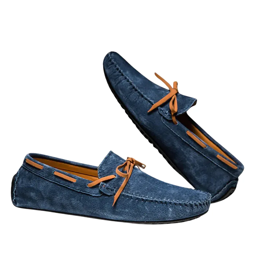 Elegant and Soft Suede Loafers for Men