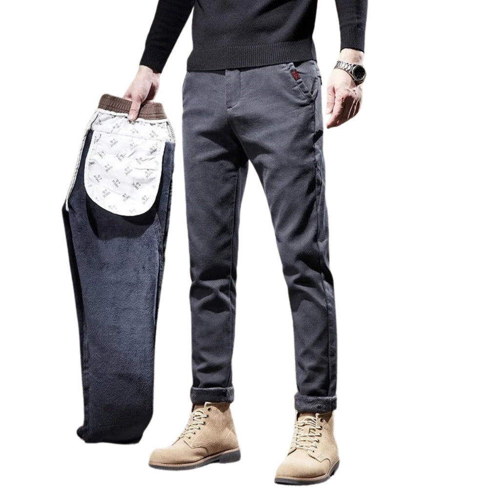 Men's Casual Fleece-Lined Pants