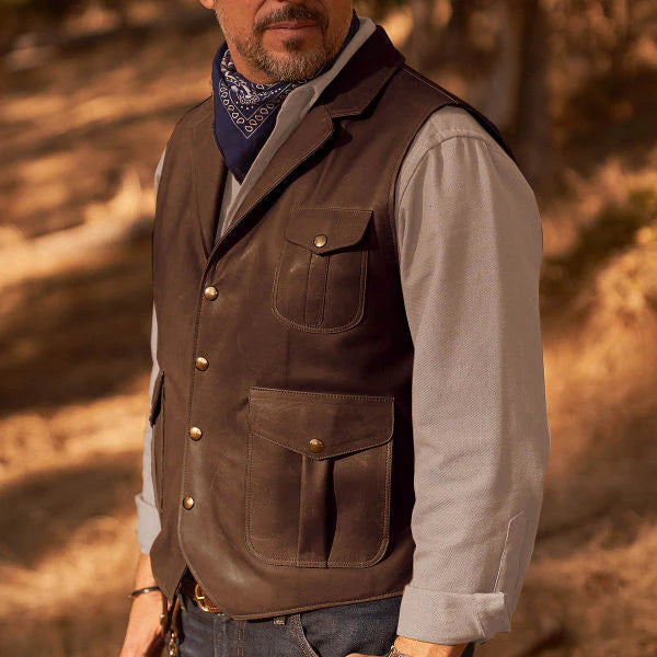 Men’s Vintage Western Vest