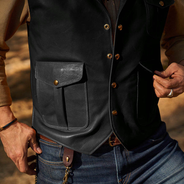 Men’s Vintage Western Vest