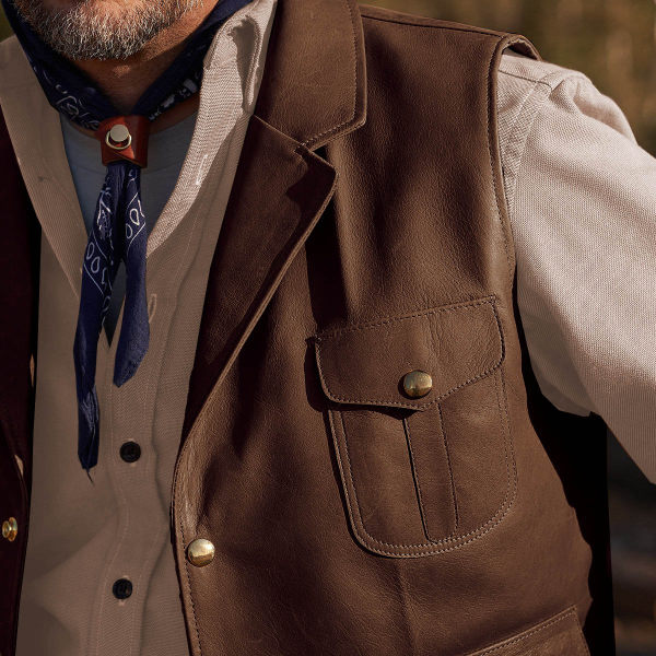 Men’s Vintage Western Vest