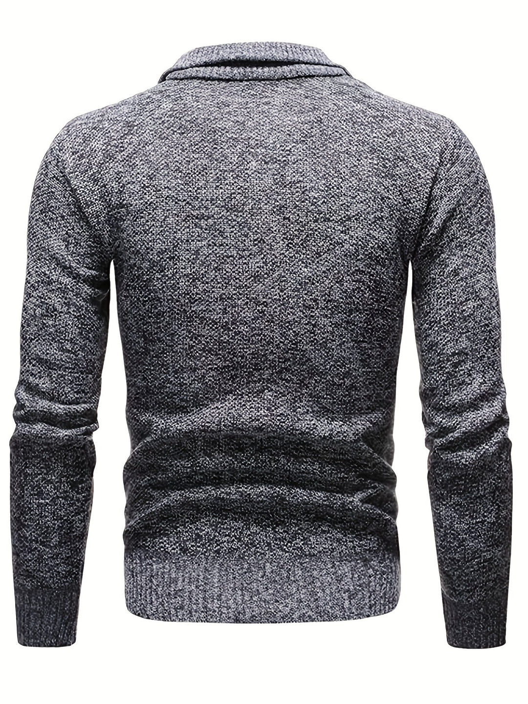 Half Zip Turtleneck Sweater for Men