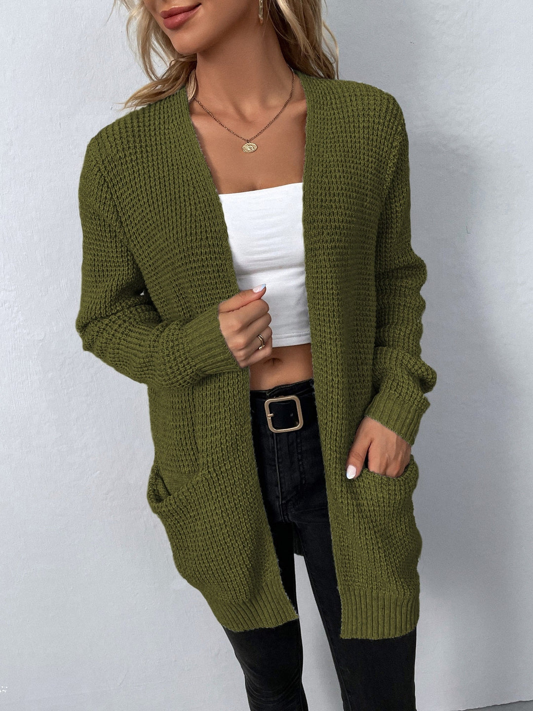 Long Sleeve Knitted Cardigan for Women