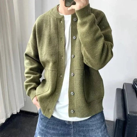 Button Cardigan for Men
