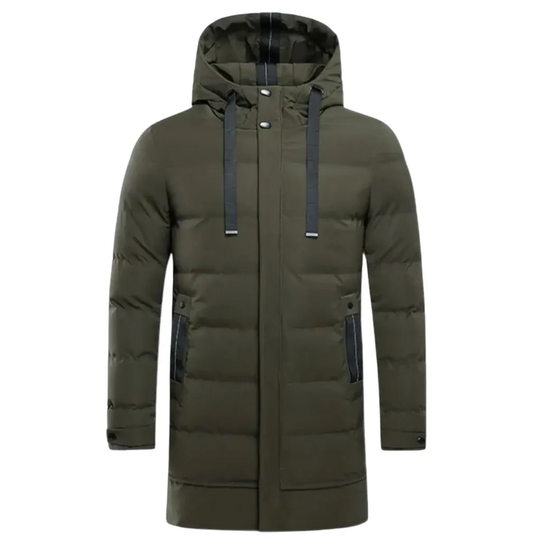 Long Puffer Jacket for Men