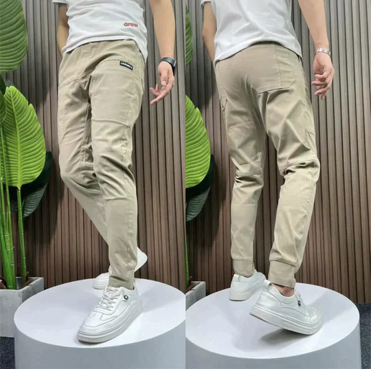 Flexible Cargo Trousers for Men