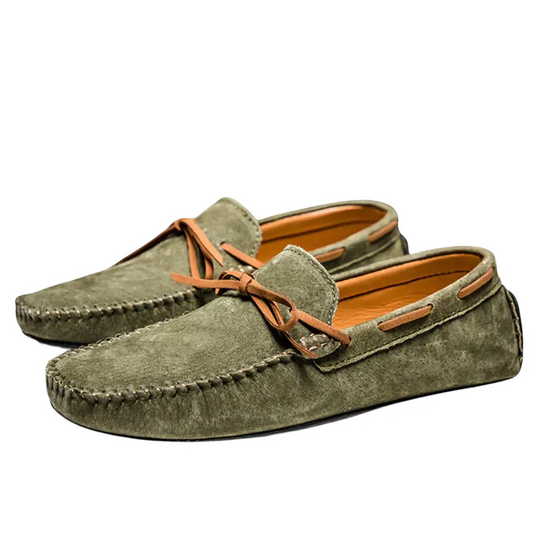 Elegant and Soft Suede Loafers for Men