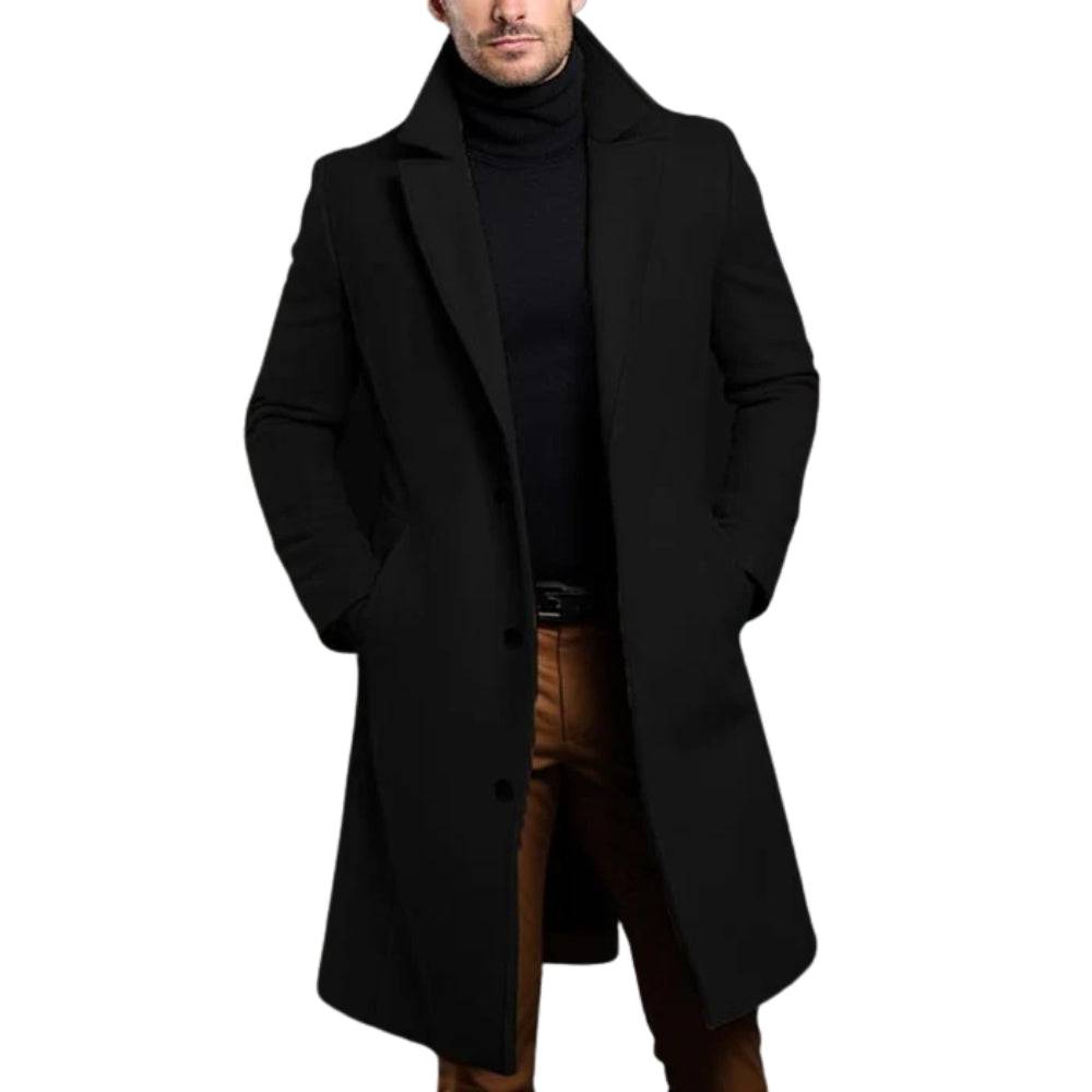 Mid-Length Trench Coat for Men - Armoire Melbourne