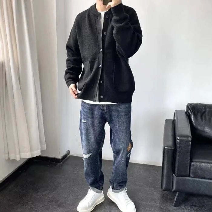 Button Cardigan for Men