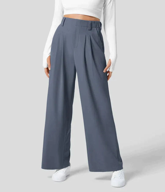 High-Tailed Office Pants for Women