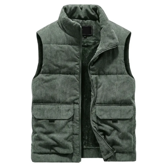 Rugged Corduroy Vest for Men