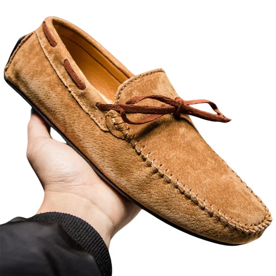 Elegant and Soft Suede Loafers for Men