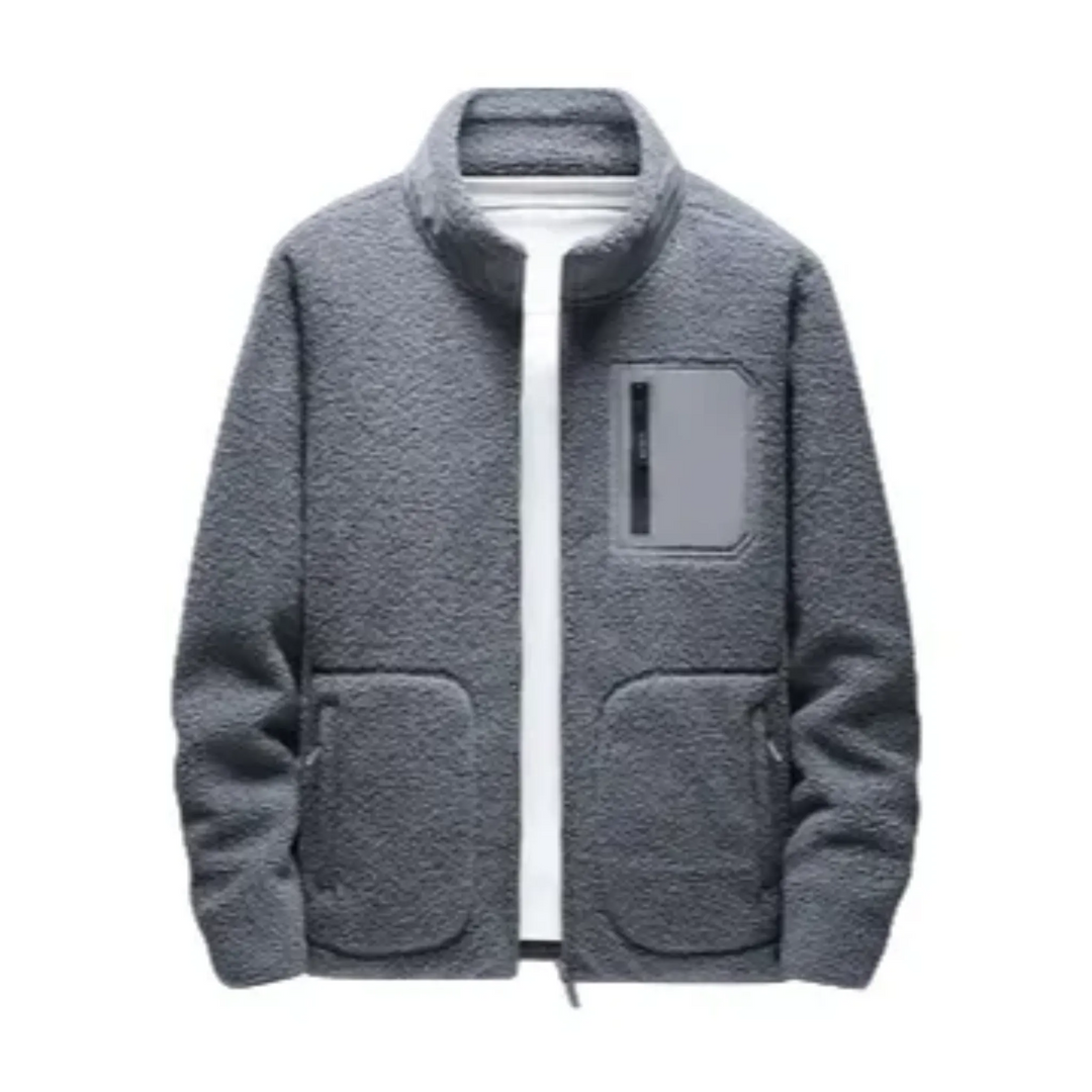 Men's Fleece Jacket with Pockets