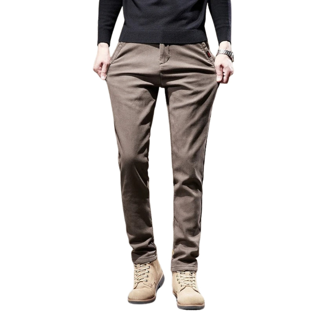 Men's Casual Fleece-Lined Pants