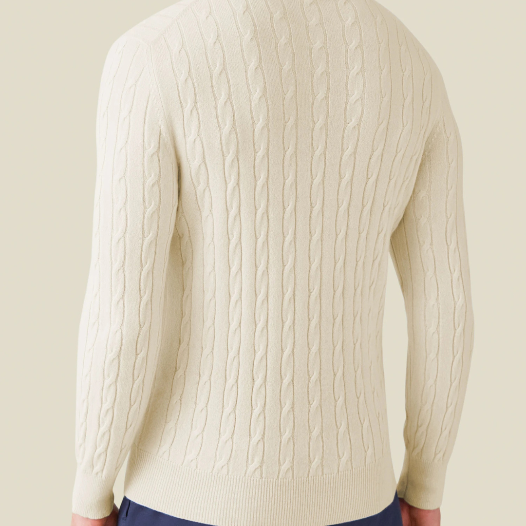 Armoire Cable Knit Sweater Wool Men's