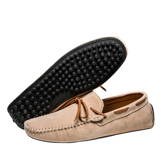 Elegant and Soft Suede Loafers for Men