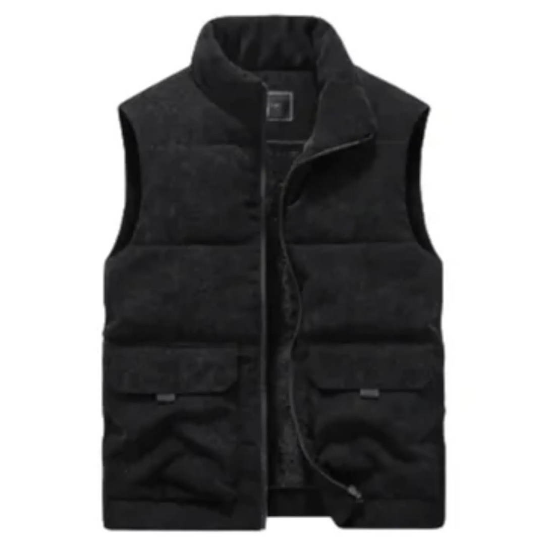 Rugged Corduroy Vest for Men