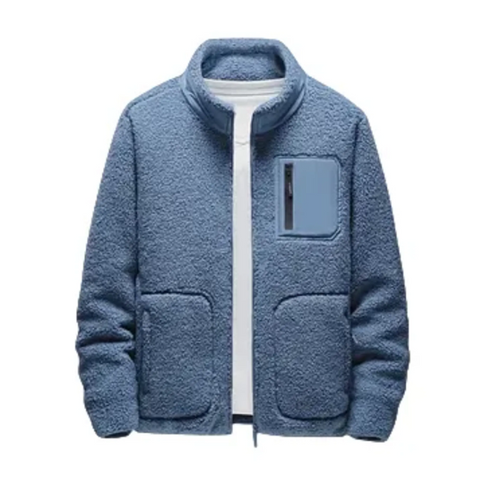 Men's Fleece Jacket with Pockets