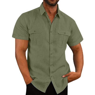 Men's Lightweight Linen Blend Shirt