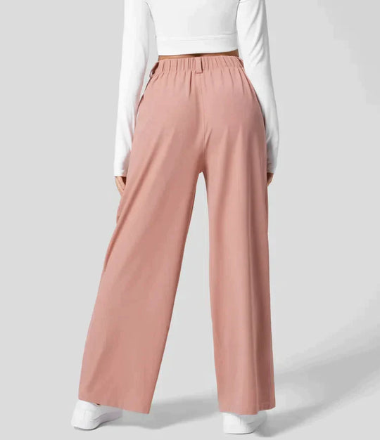 High-Tailed Office Pants for Women