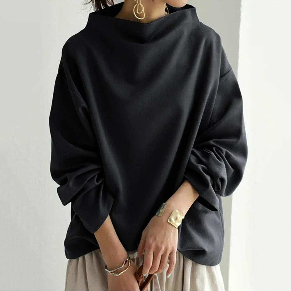 Stylish Long-Sleeved Sweater For Women