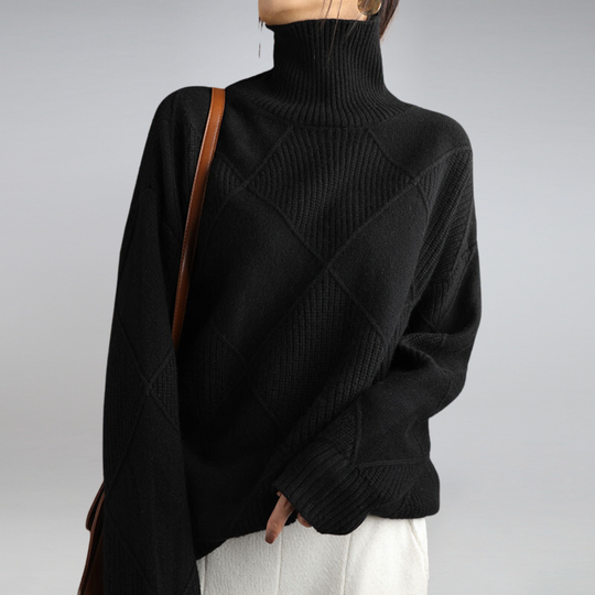 Elegant Turtleneck Sweater for Women