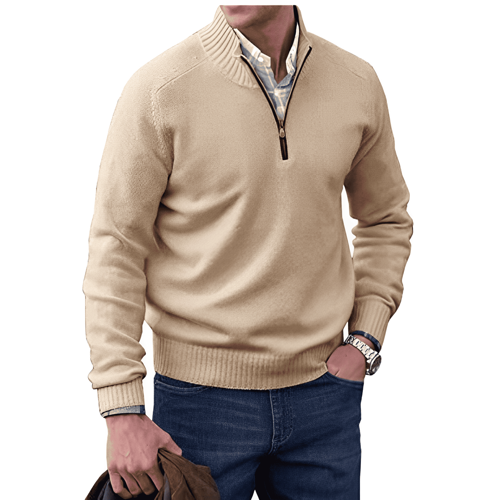 Men's Halfzip Sweater