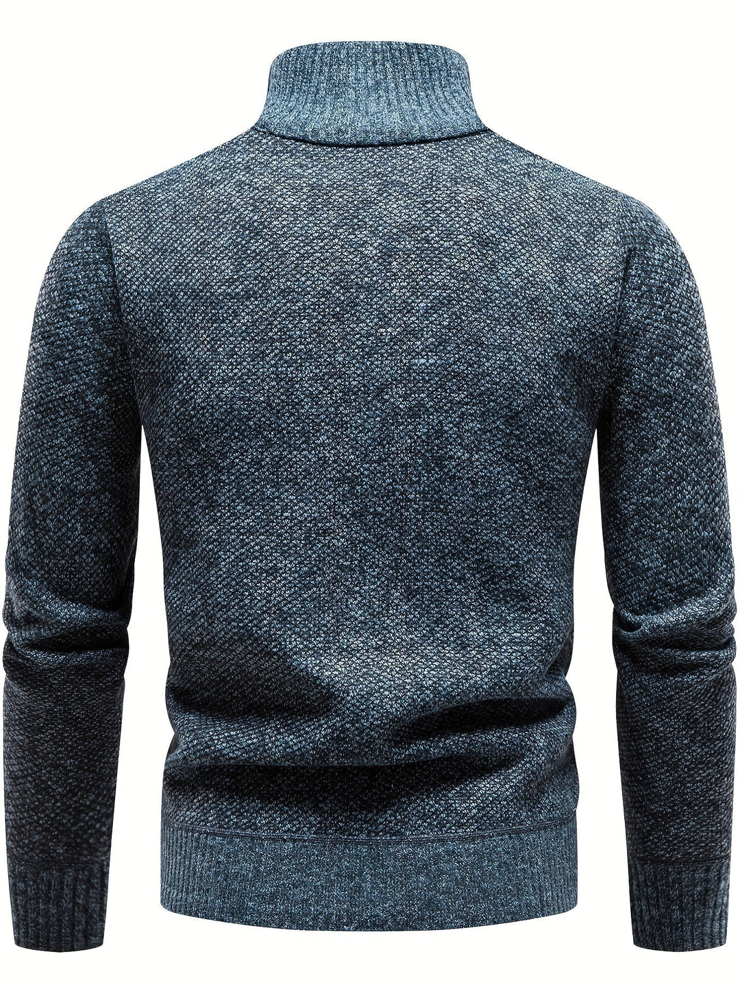 Half Zip Turtleneck Sweater for Men