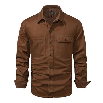 Pocket Long Sleeve Shirt for Men