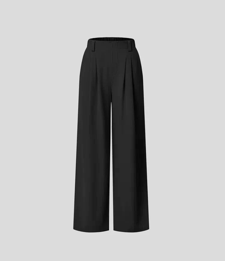 High-Tailed Office Pants for Women